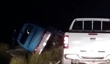 Accidente deja 10 heridos en el sector de Perequete