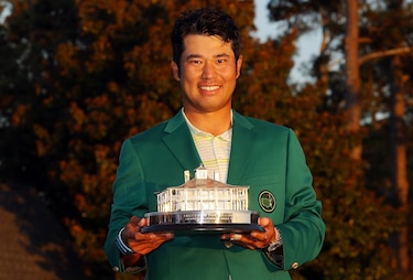 Matsuyama gana el Masters y es el primer campeón japonés de un Grand Slam