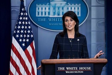 Nikki Haley no descarta ataque a Norcorea por pruebas nucleares