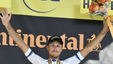 Trentin gana etapa, en antesala a los Alpes