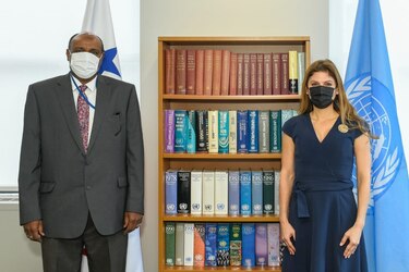Canciller Mouynes se reúne con director de la OIM en Nueva York para atender migración en Darién