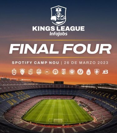 La Kings League vende 90 mil entradas para las finales en el Camp Nou