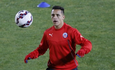 Sampaoli, preocupado por nivel de Alexis Sánchez de cara a la final