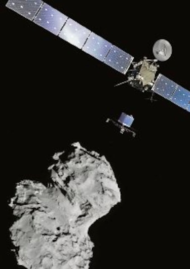 Philae se prepara para aterrizar