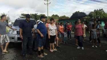 En Pocrí protestan por el atraso en la construcción de calles