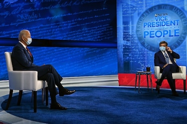 Duelo Trump-Biden a distancia por TV en una campaña otra vez alterada por el Covid-19