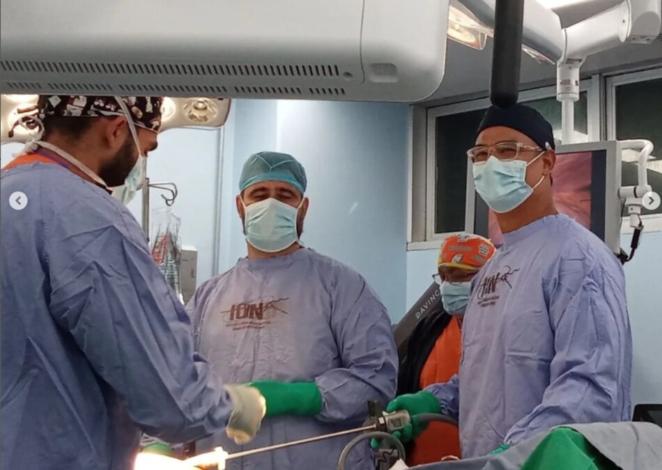 Instituto Oncológico realiza la segunda cirugía robótica pública con el Da Vinci Xi