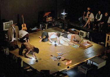 La escena en la red