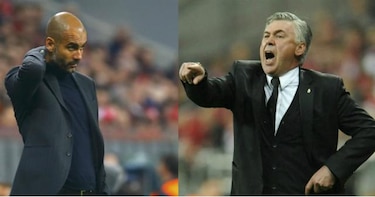 Guardiola afirma que se equivocó; Ancelotti da crédito al trabajo en equipo