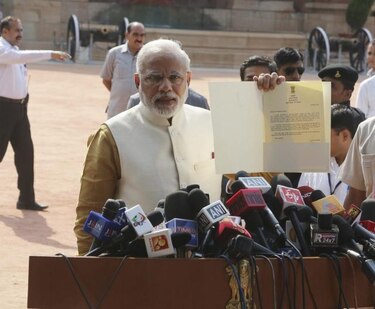 Modi asumirá como primer ministro de la India el lunes 26 de mayo