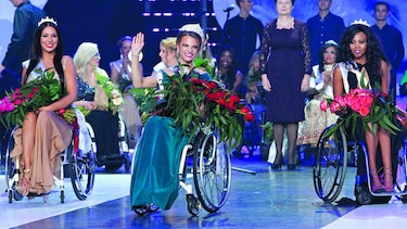 Miss Mundo en silla de ruedas