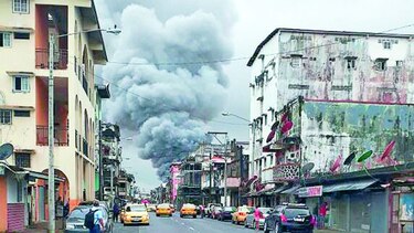 Incendio deja 16 familias afectadas en Colón