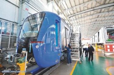 China entregará 40 trenes para el Mundial