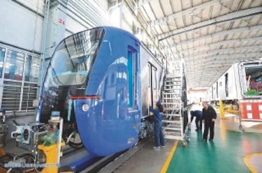 China entregará 40 trenes para el Mundial