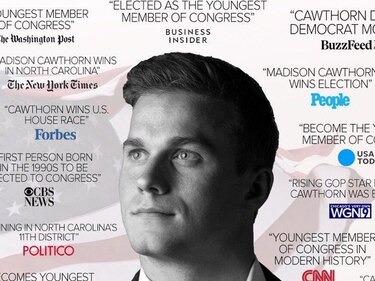 Madison Cawthorn será el congresista más joven y ya genera polémica