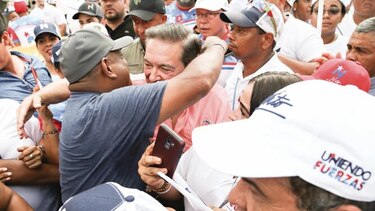 Laurentino Cortizo visita San Miguelito en la recta final de campaña