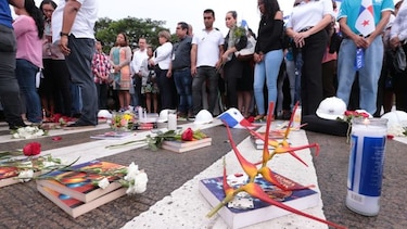 Protestan en la vía Centenario, tras la muerte por atropello de una alumna de la UTP