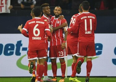 James y Vidal ponen líder provisional al Bayern Múnich