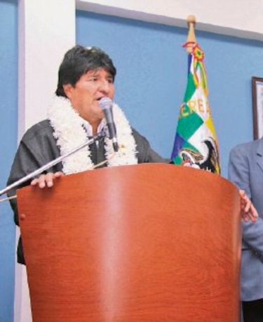 Morales defiende el trabajo infantil