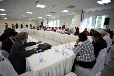 Iglesia católica concluye su rol de facilitador en la mesa única de diálogo 