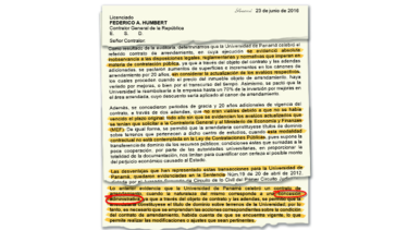 ‘Alquiler de fincas perjudicó a la UP’