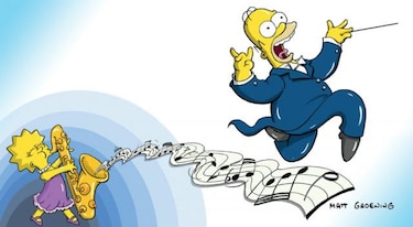 Estrenan espectáculo de Los Simpsons en EU