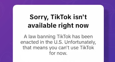 TikTok deja de funcionar en Estados Unidos