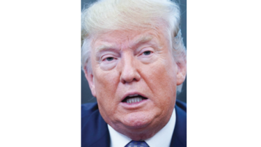 Si Irán ataca, EU usará ‘fuerza abrumadora’, afirma Trump