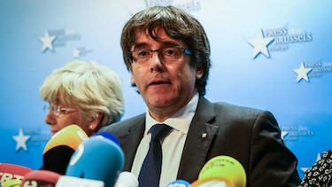 Jueza emite orden de detención europea contra Puigdemont