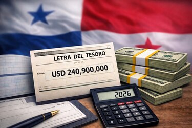 Deuda: Panamá coloca $240.9 millones en Letras del Tesoro