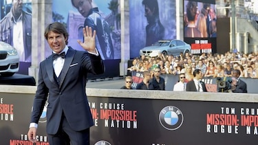 Tom Cruise presenta al mundo con 'orgullo' su quinta 'Misión: Imposible'