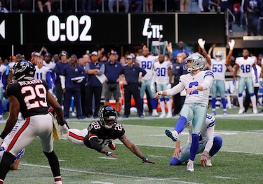 Cowboys ganan con gol de campo