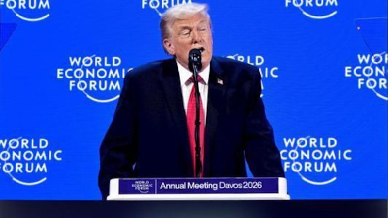‘Estoy buscando negociaciones inmediatas para adquirir Groenlandia’, dice Trump en Davos e insiste en que no quiere usar la fuerza