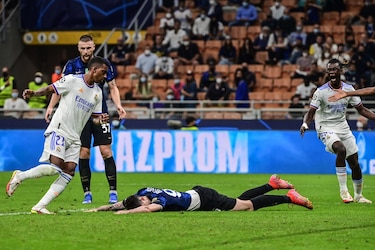 Courtois y Rodrygo lideran el triunfo del Real Madrid ante el Inter