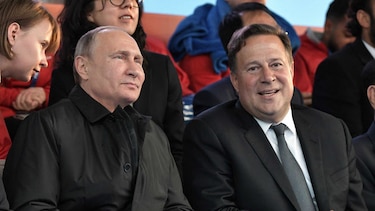 Putin y Varela asisten a concierto dedicado a la apertura del Mundial de fútbol