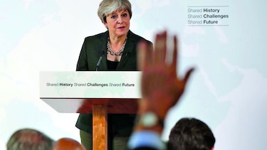 May intenta destrabar las negociaciones del ‘brexit’