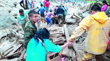 Un alud provoca 206 muertes