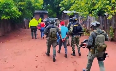 Detienen a 13 miembros del Clan del Golfo en el departamento colombiano del Cesar