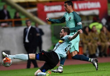 Portugal supera a Bélgica con goles de Nani y Cristiano Ronaldo