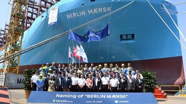 Naviera Maersk impulsa la descarbonización con nuevos buques propulsados con metanol