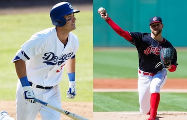 Novato Bellinger y lanzador Kluber, jugadores de la semana