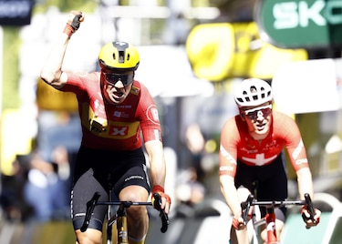 Tour de Francia: Abrahamsen se bautiza en Toulouse, Healy llega a Pirineos de amarillo