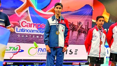 Vahnish, con oro y al Mundial