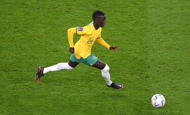 Garang Kuol, el más joven en jugar eliminatorias del Mundial desde Pelé