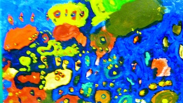 Pintar para ‘salir de la oscuridad’