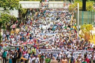 Sendas marchas en caracas