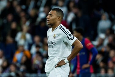 La mala noche de Kylian Mbappé