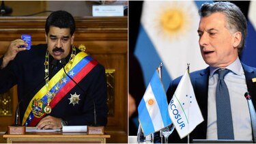 Macri cancela por decreto condecoración otorgada a Maduro por Kirchner