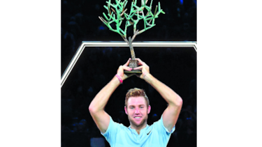 Sock gana el torneo de París-Bercy