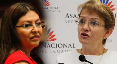 Congreso de Ecuador destituye a dos diputadas